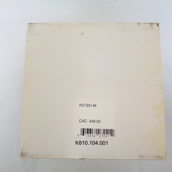 Women's Calvin Klein Watch K5T 331 Silver Stainless Steel Pyramid Studs NWT - Picture 6 of 10